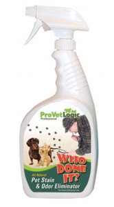Who Done It? Pet Odor Eliminator