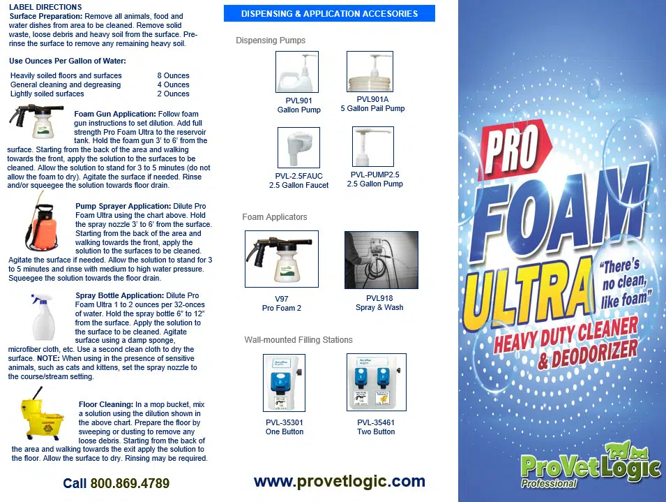 Pro Foam Ultra Heavy Duty Foam Degreaser- 4 Pack 4 Pro Foam Ultra Heavy Duty Foam Degreaser