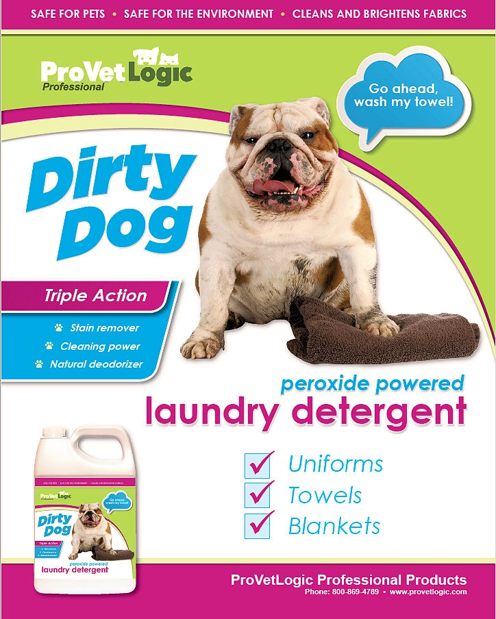 Dirty Dog Pet Laundry Detergent 2-Pack 3 Peroxide powered detergent