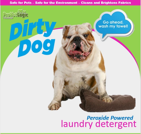Peroxide Powered Pet Laundry Detergent