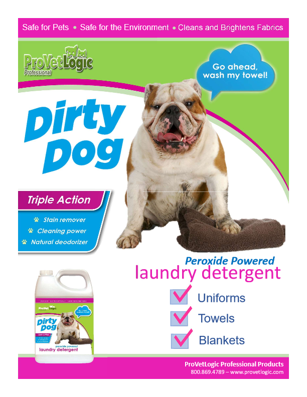 Provetlogic Complete Product Detailer 12 Dirty Dog Detergent