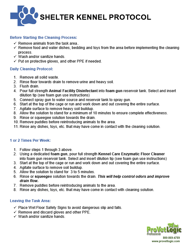 Shelter-Kennel-Protocol