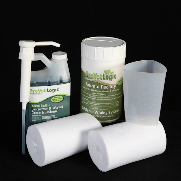 Animal Facility Disinfectant Refillable Wiping Starter Kit 1 Animal Facility Disinfectant Refillable Wiping Starter Kit