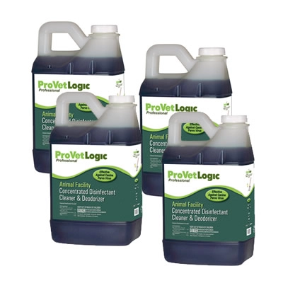 Animal Facility Disinfectant Cleaner- 1/2 Gallon 16 Animal Facility Half Gallons in 4 pack