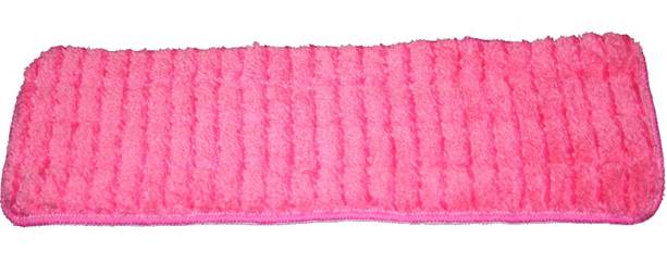 Promop Microfiber Flat Mop Heads 18” Red - 12 Pack 1 ProMop Microfiber Mat Red