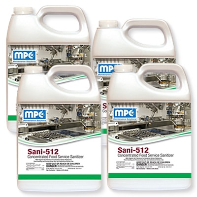 Sani-512 Dish Sanitizer 4 Gallons 1 dish sanitizer