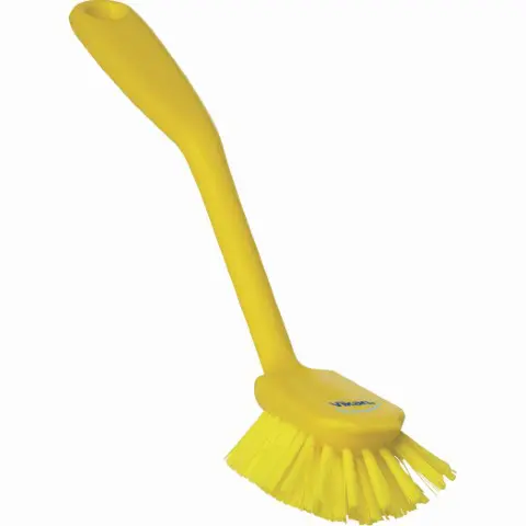 Cage Utility Brush Soft Bristle Yellow 1 Brush, Cage & Sink