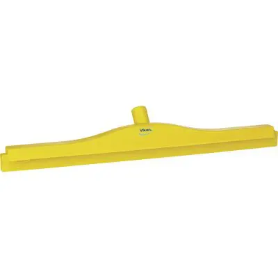 Cage Utility Brush Soft Bristle Yellow 7 Squeegee, Ultra Hygiene Yellow 24 Inch
