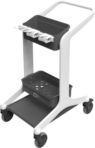 All Provetlogic Products 2025 66 OnTheGo Mobile Cleaning Cart – White